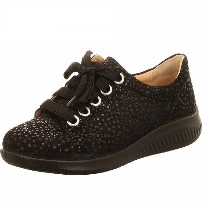 Jomos Damen Schnürer In Schwarz