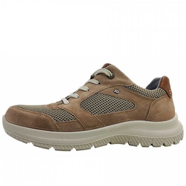 Jomos Herren Sportlicher Schnürer In Almond 4013