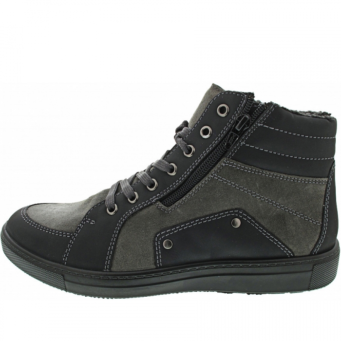 Jomos Herren Schnürstiefel In Schwarz-Shark Jomos Herren Schnürstiefel In Schwarz-Shark