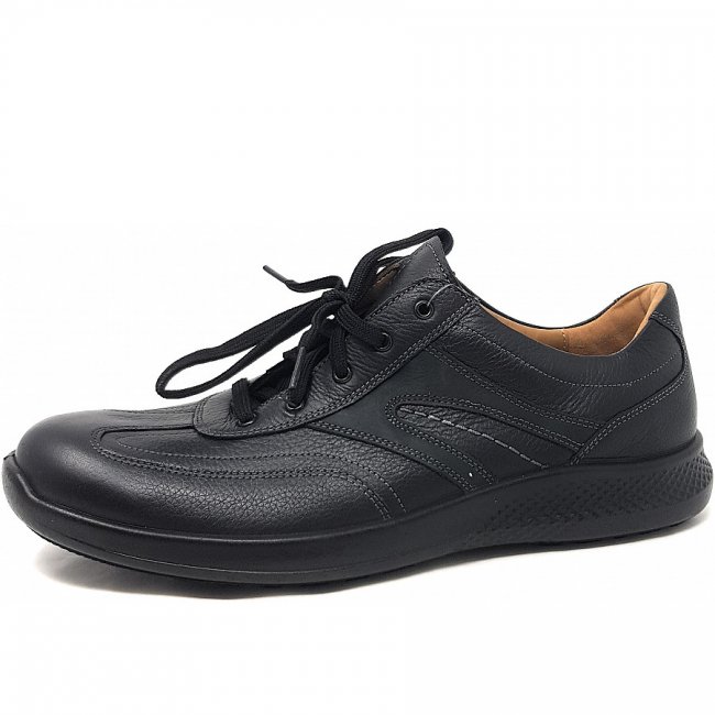 Jomos Herren Sneaker In Schwarz - Ld Futter Jomos Herren Sneaker In Schwarz - Ld Futter