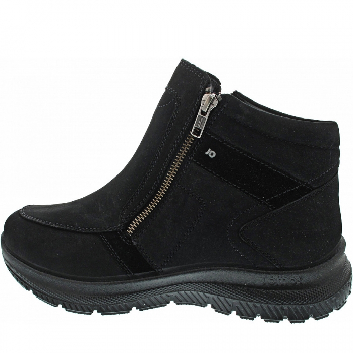 Jomos Herren Stiefelette In Schwarz Jomos Herren Stiefelette In Schwarz