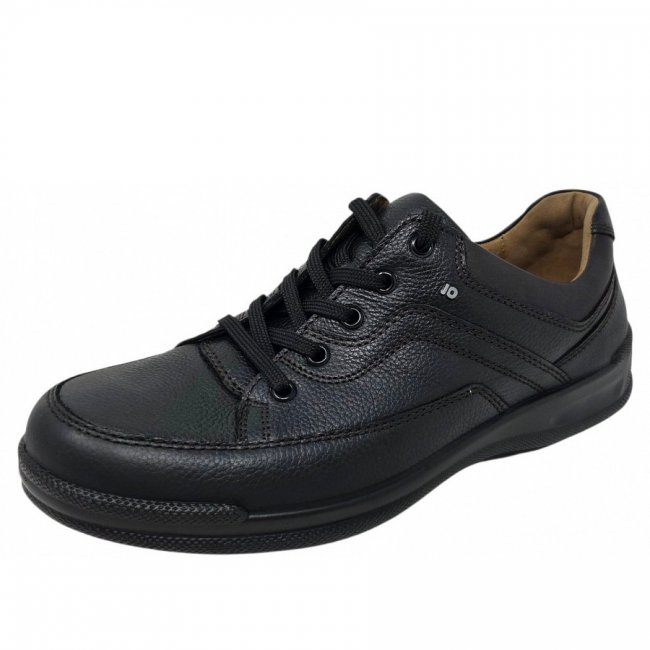 Jomos Herren Polo Schnürer In Schwarz Jomos Herren Polo Schnürer In Schwarz