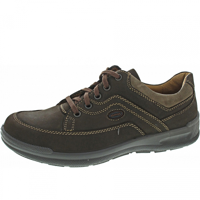 Jomos Herren Schnürer In Choco-Asphalt