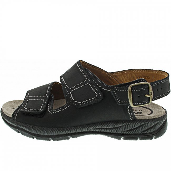 Jomos Herren Sandale In Schwarz
