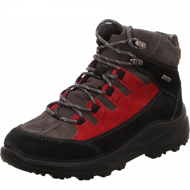 Jomos Damen Outdoor Stiefel In Schwarz Kombi.