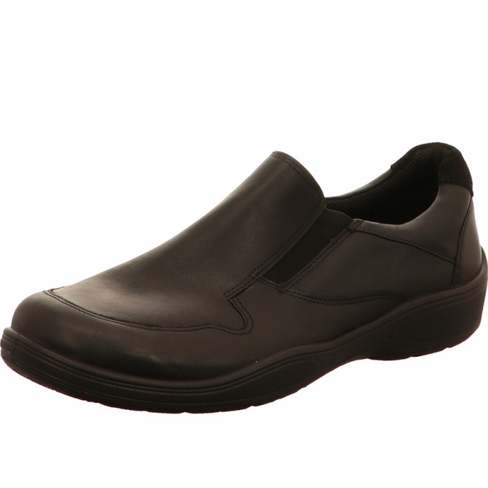Jomos Herren Slipper In Schwarz Jomos Herren Slipper In Schwarz
