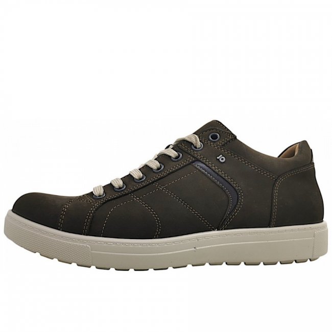 Jomos Herren Sportlicher Schnürer In Choco/Capucino 3132 Jomos Herren Sportlicher Schnürer In Choco/Capucino 3132
