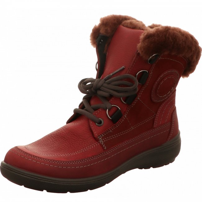 Jomos Damen Stiefel In Dunkelrot