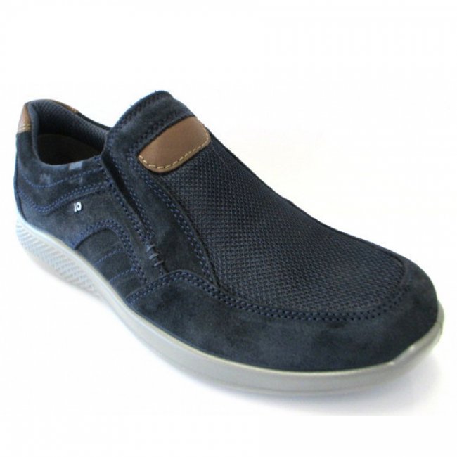 Jomos Herren Slipper In Blau Jomos Herren Slipper In Blau