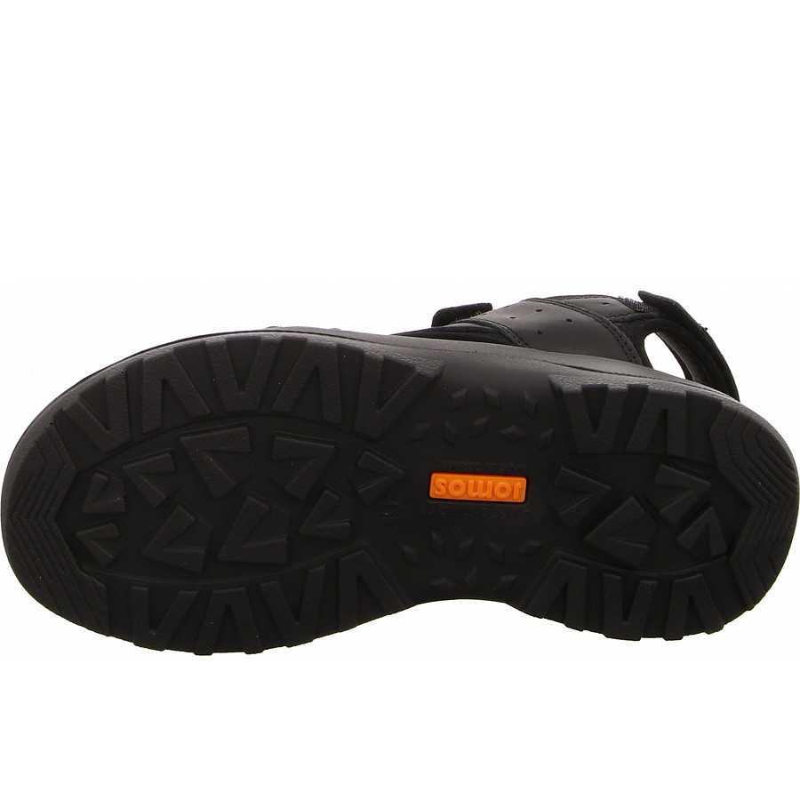 Jomos Herren Sandale In Schwarz