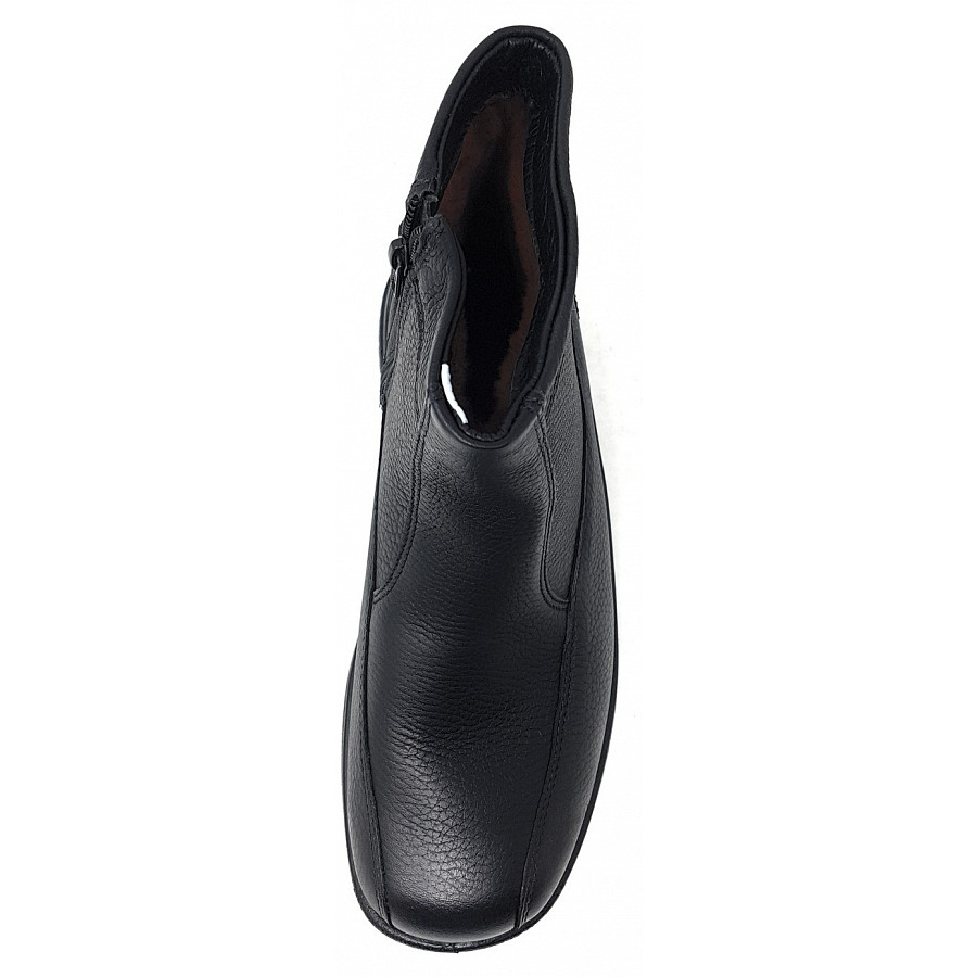 Jomos Herren Bolzano Schaftstiefel In 000 Schwarz Mit Lammfell