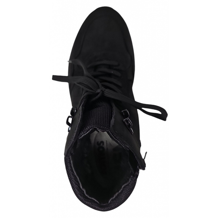 Jomos Herren Schnürstiefel In Schwarz