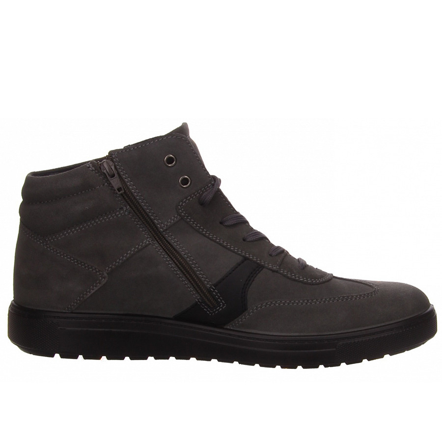 Jomos Herren Stiefelette In Schwarz Kombi.