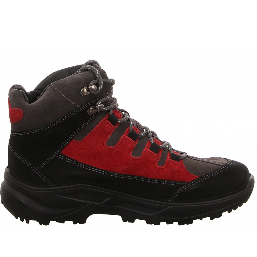 Jomos Damen Outdoor Stiefel In Schwarz Kombi.