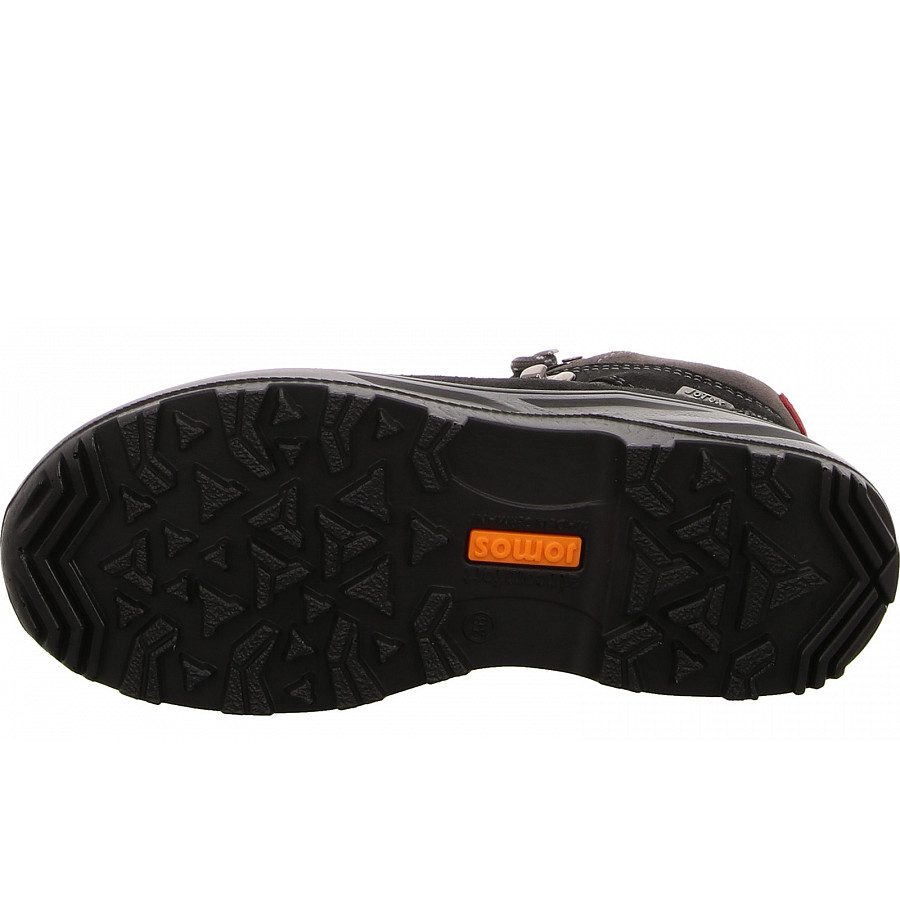 Jomos Damen Outdoor Stiefel In Schwarz Kombi.