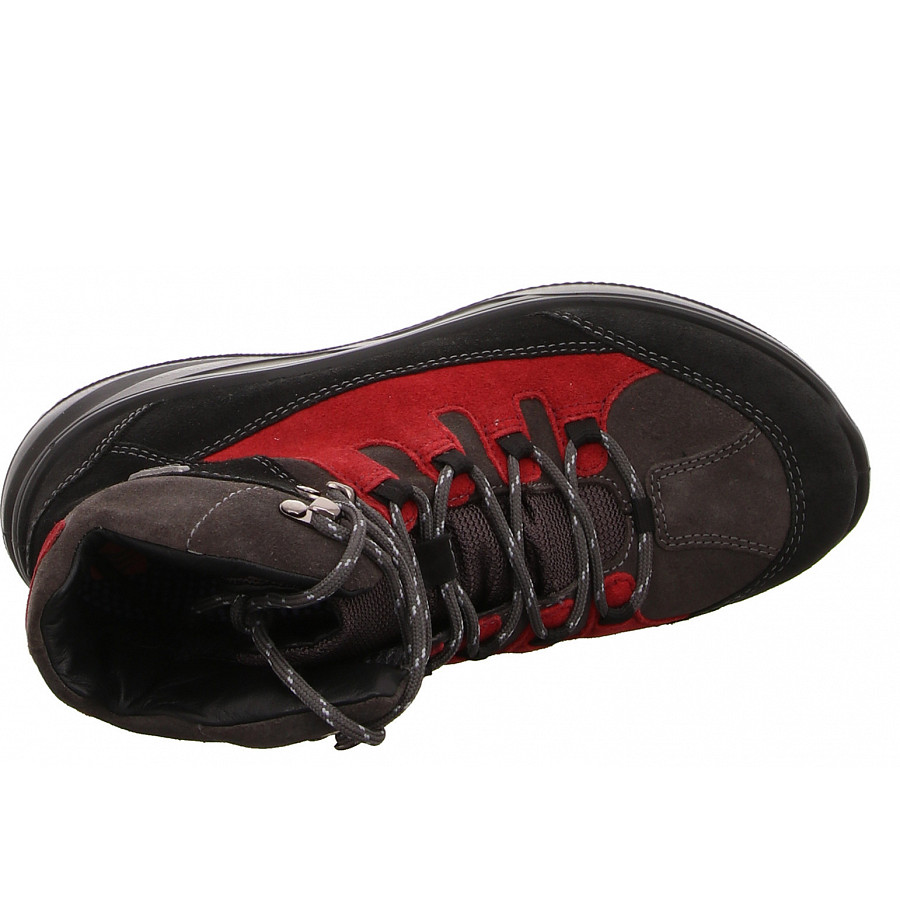 Jomos Damen Outdoor Stiefel In Schwarz Kombi.