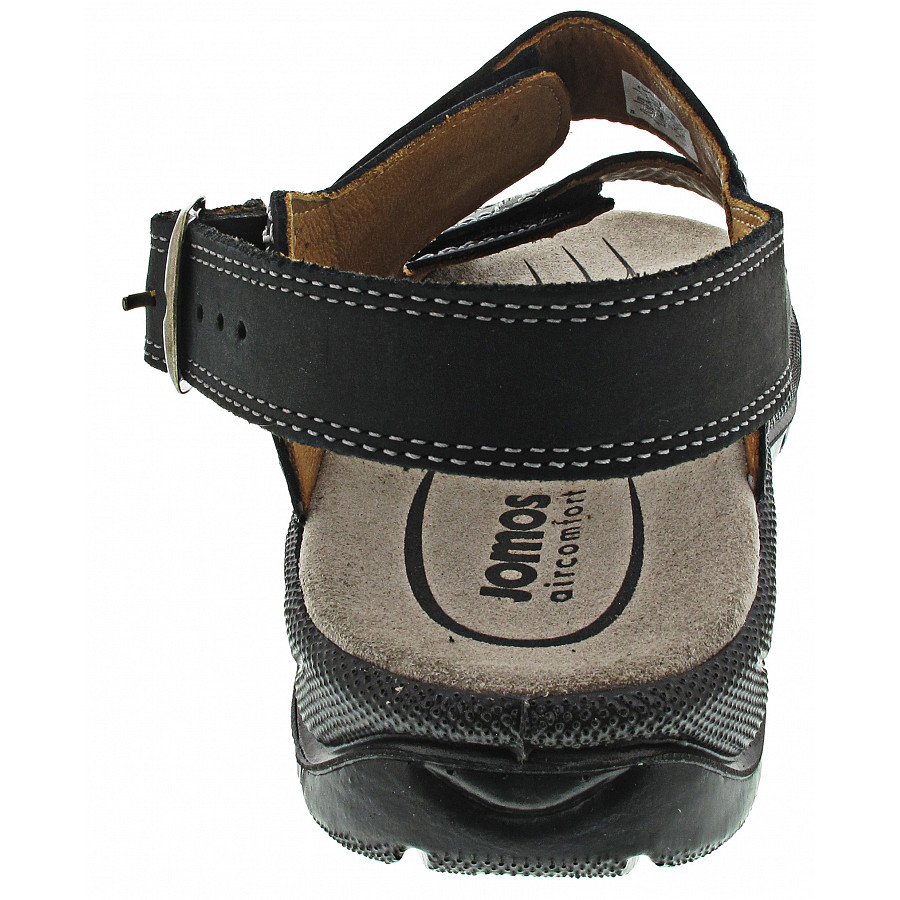 Jomos Herren Sandale In Schwarz