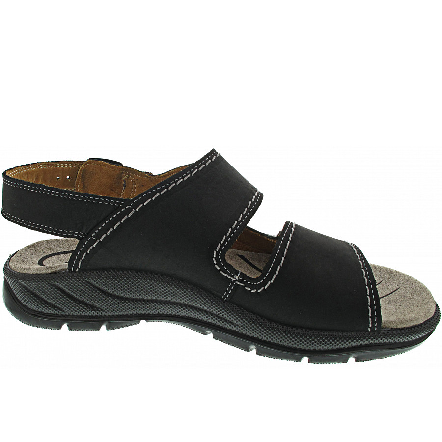 Jomos Herren Sandale In Schwarz