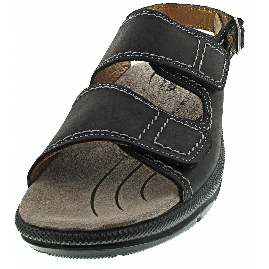 Jomos Herren Sandale In Schwarz