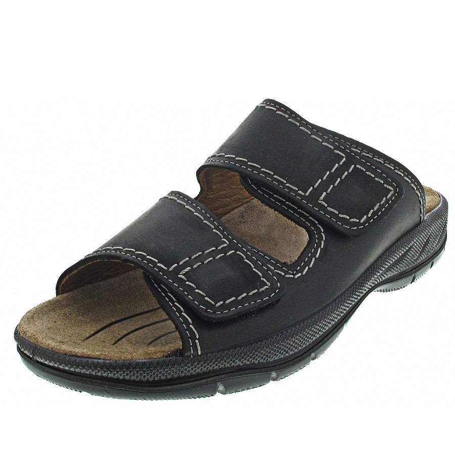 Jomos Herren Pantolette In Schwarz