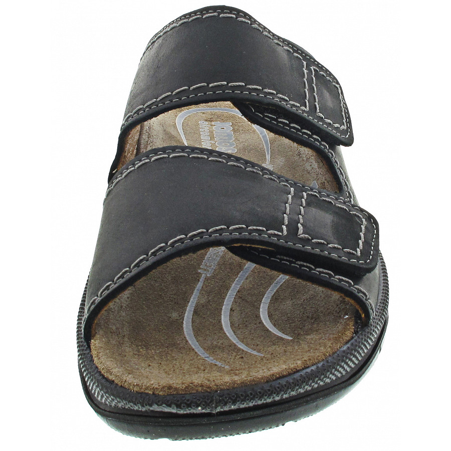 Jomos Herren Pantolette In Schwarz