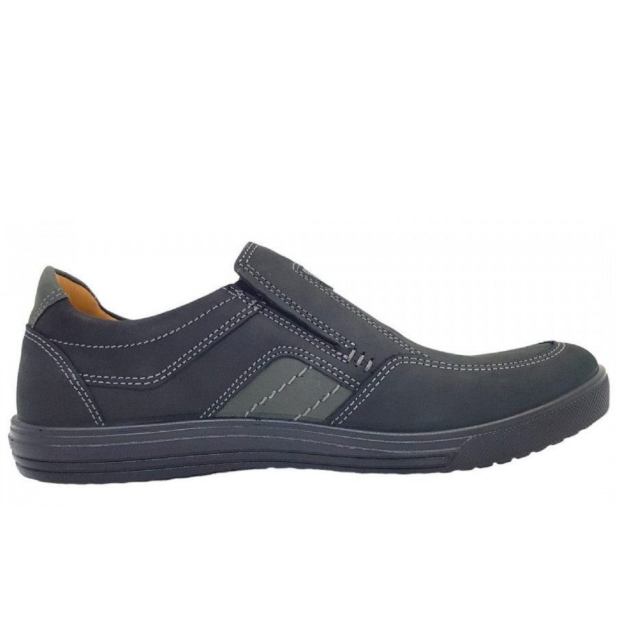 Jomos Herren Ariva Slipper In Schwarz/ Shark