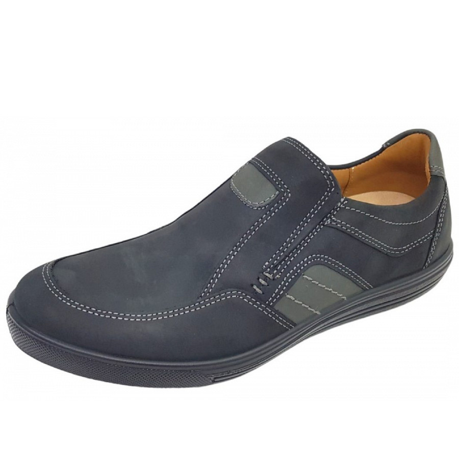 Jomos Herren Ariva Slipper In Schwarz/ Shark