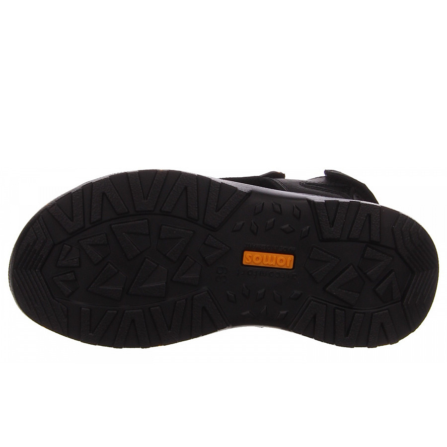 Jomos Herren Sandale In Schwarz