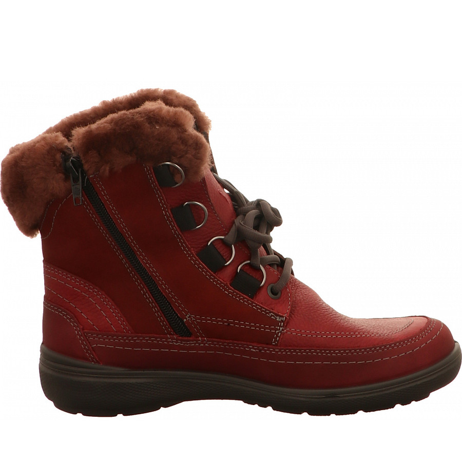 Jomos Damen Stiefel In Dunkelrot