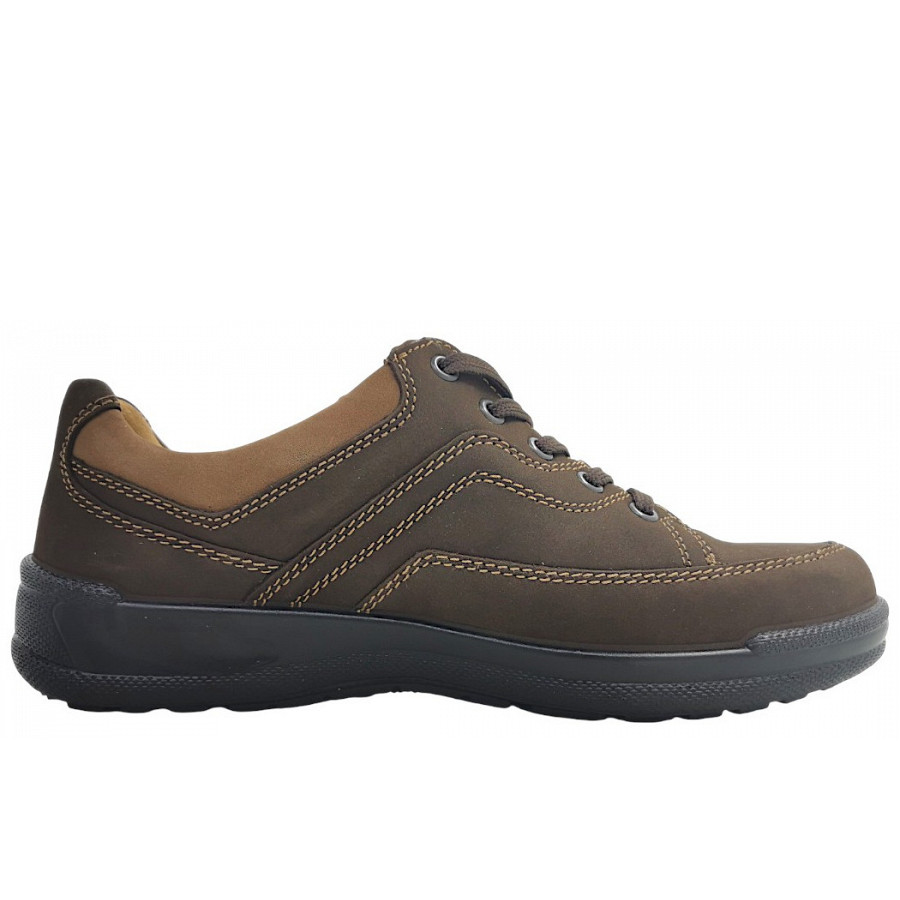 Jomos Herren Schnürer In Choco/Asphalt 3069